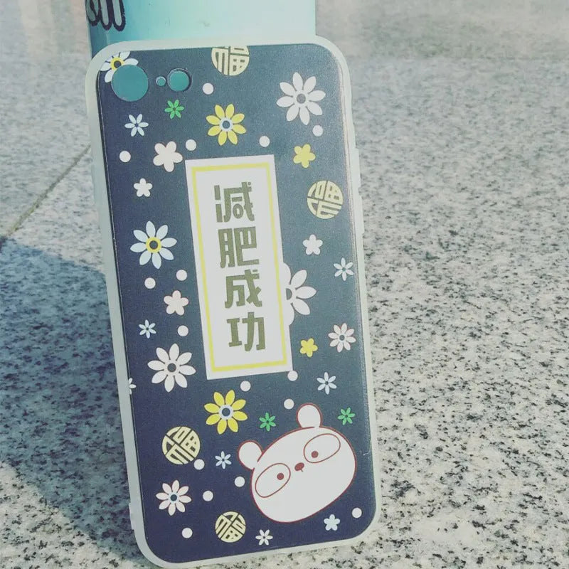 Transparent ice cream pattern TPU PC silicone back cover case for iPhone 11 Pro Max