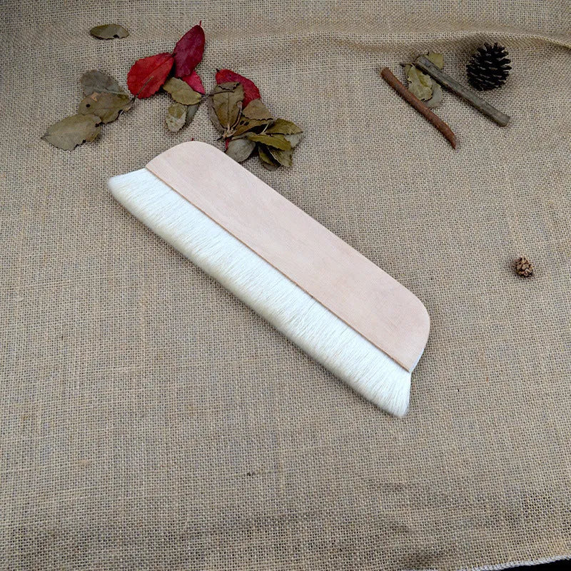 Wool art brush for mounting paint paste board shading in picture colour
