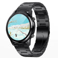LEMFO LF26 smart bracelet showing 1.3-inch touchscreen on wrist