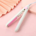 Mini hairdressing splint hair perm tool with straight clip and storage box in various colour options