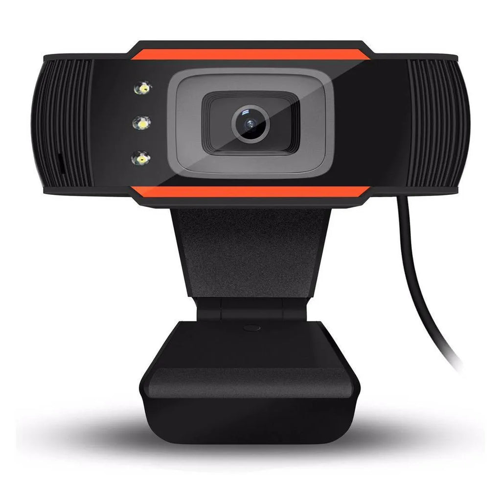 Computer HD camera with 800K CMOS sensor and USB 2.0 connection in black colour