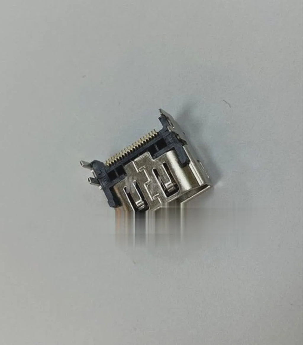 Silver HDMI interface host socket for gaming machine accessories