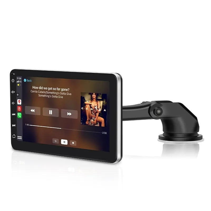 7 inch OLED screen wireless CarPlay car navigation system with reversing camera