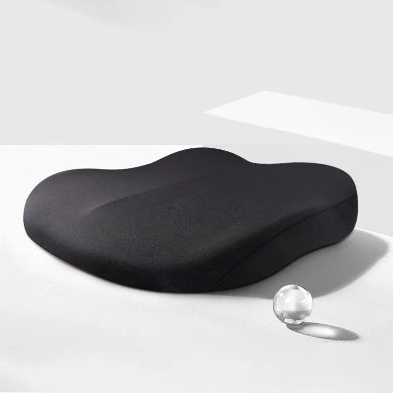 Car heightening cushion in ice silk fabric for driving seat with 10 cm lift, available in multiple colours