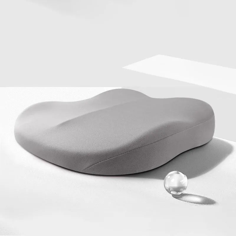 Car heightening cushion in ice silk fabric for driving seat with 10 cm lift, available in multiple colours