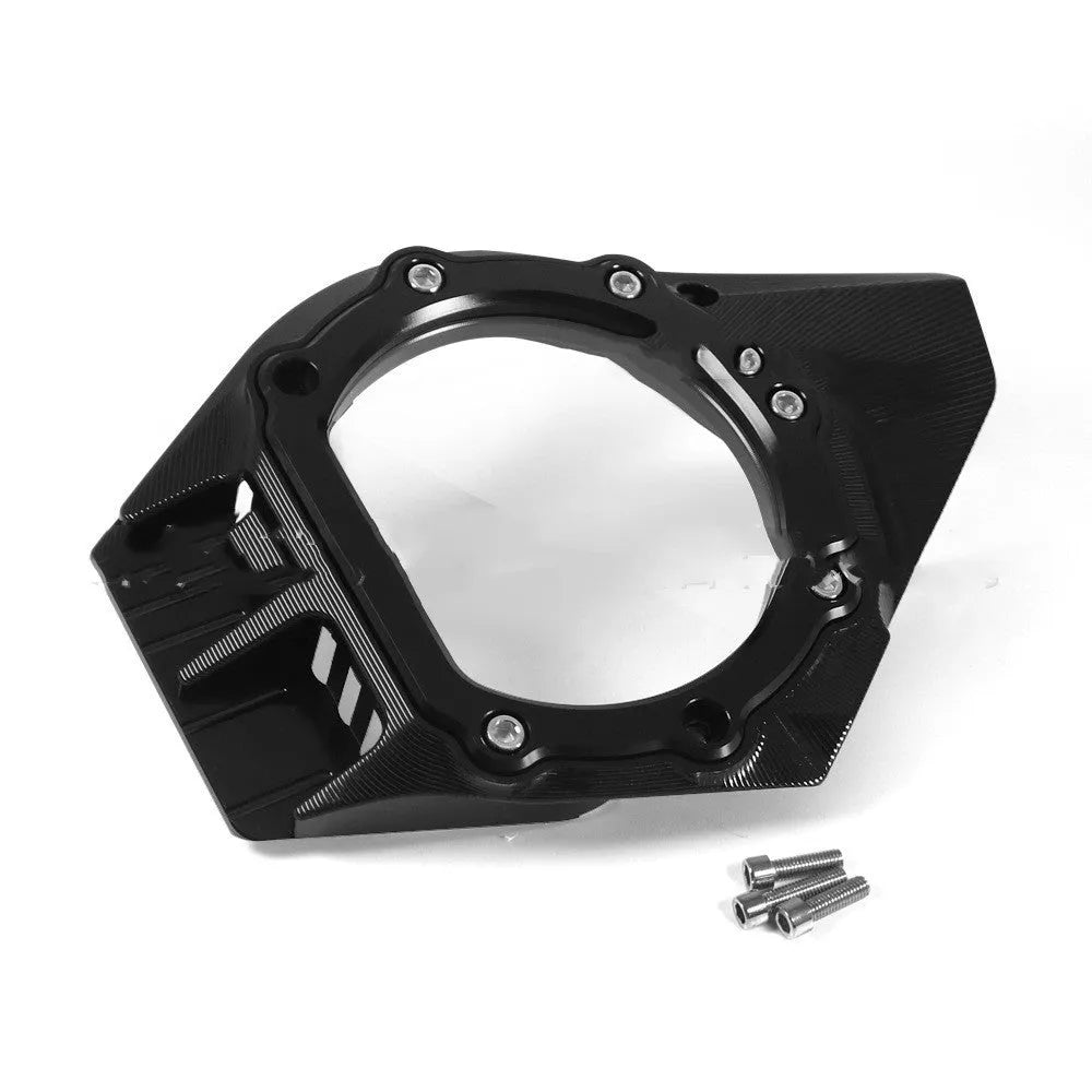 Vespa Primavera engine clutch intake cover in Black for 2019+ models