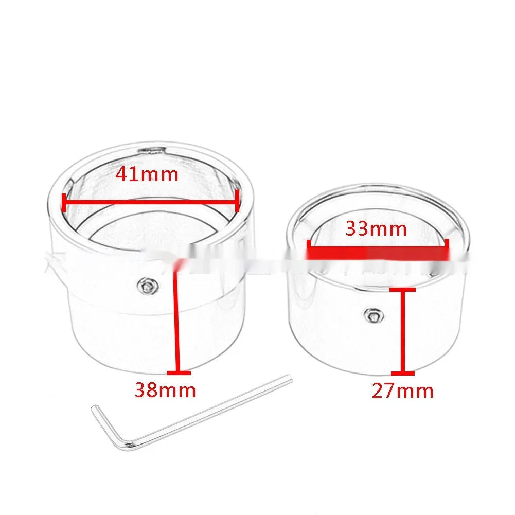 Black CNC aluminium front axle decorative cover for Harley Sportster 883 1200 Street 500 750