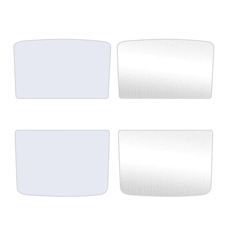 Ice Crystal skylight thermal insulation sun visor in beige for general vehicle models