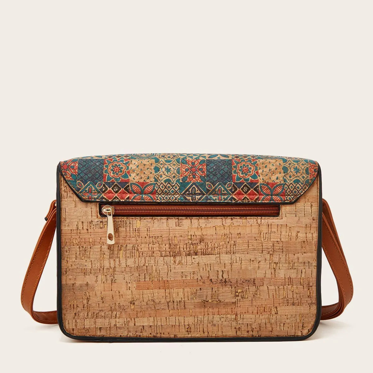 Women's crossbody bag with single shoulder strap in PU leather, showing large capacity design in multiple colour options