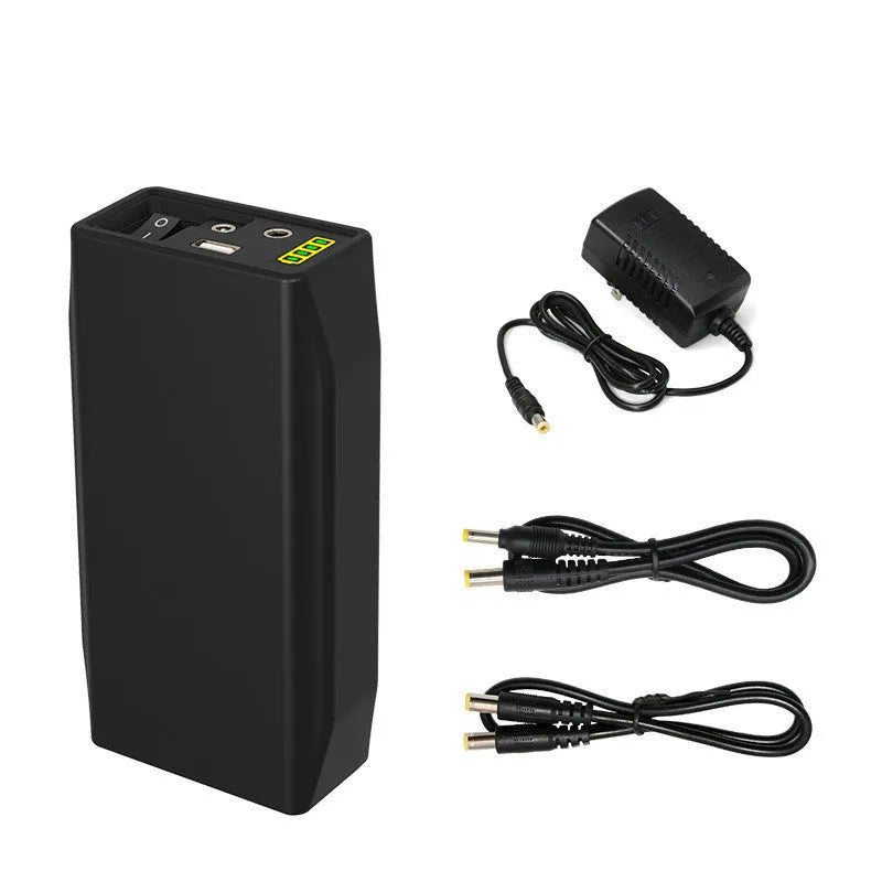 12V lithium iron phosphate battery LF4100 76.8Wh with charger and cables