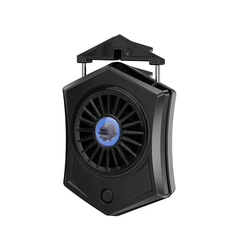 Black and white USB mobile phone radiator cooling fan for gaming console accessories