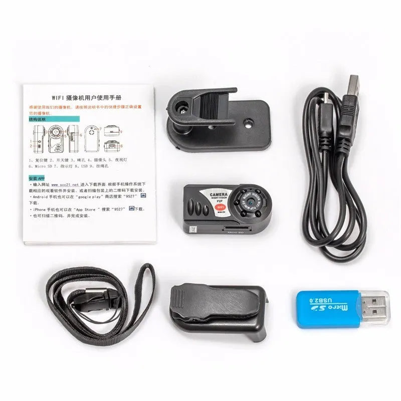 Wireless IP camera with 3MP CMOS sensor, 16x optical zoom, and built-in WiFi antenna for remote monitoring