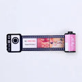 Memory colour film album in Kodak yellow wooden box with matching tote bag