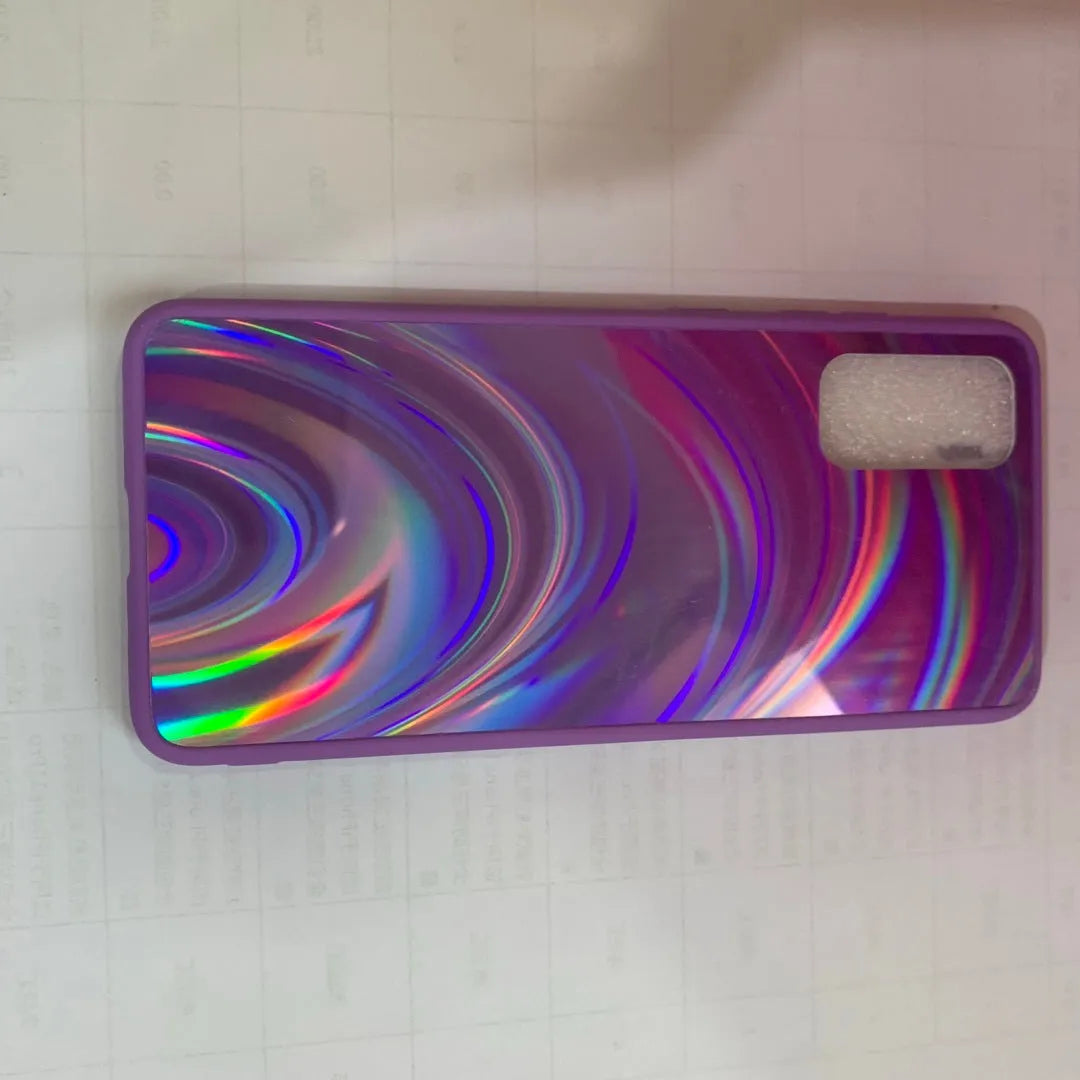 Marble shockproof silicone phone case for Samsung, TPU PC acrylic, soft edge full cover, anti-fingerprint, black colour