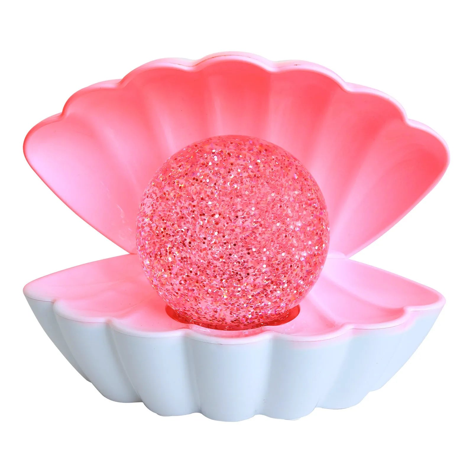 Shell-shaped neon ambience light decorative night lamp with battery operation