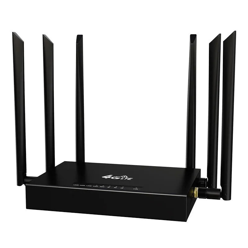 ED128 industrial 4G/3G router with removable iron box enclosure and antenna options