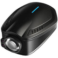 F2 laser courtesy lamp in bright black with ABS electronic components for universal car fit