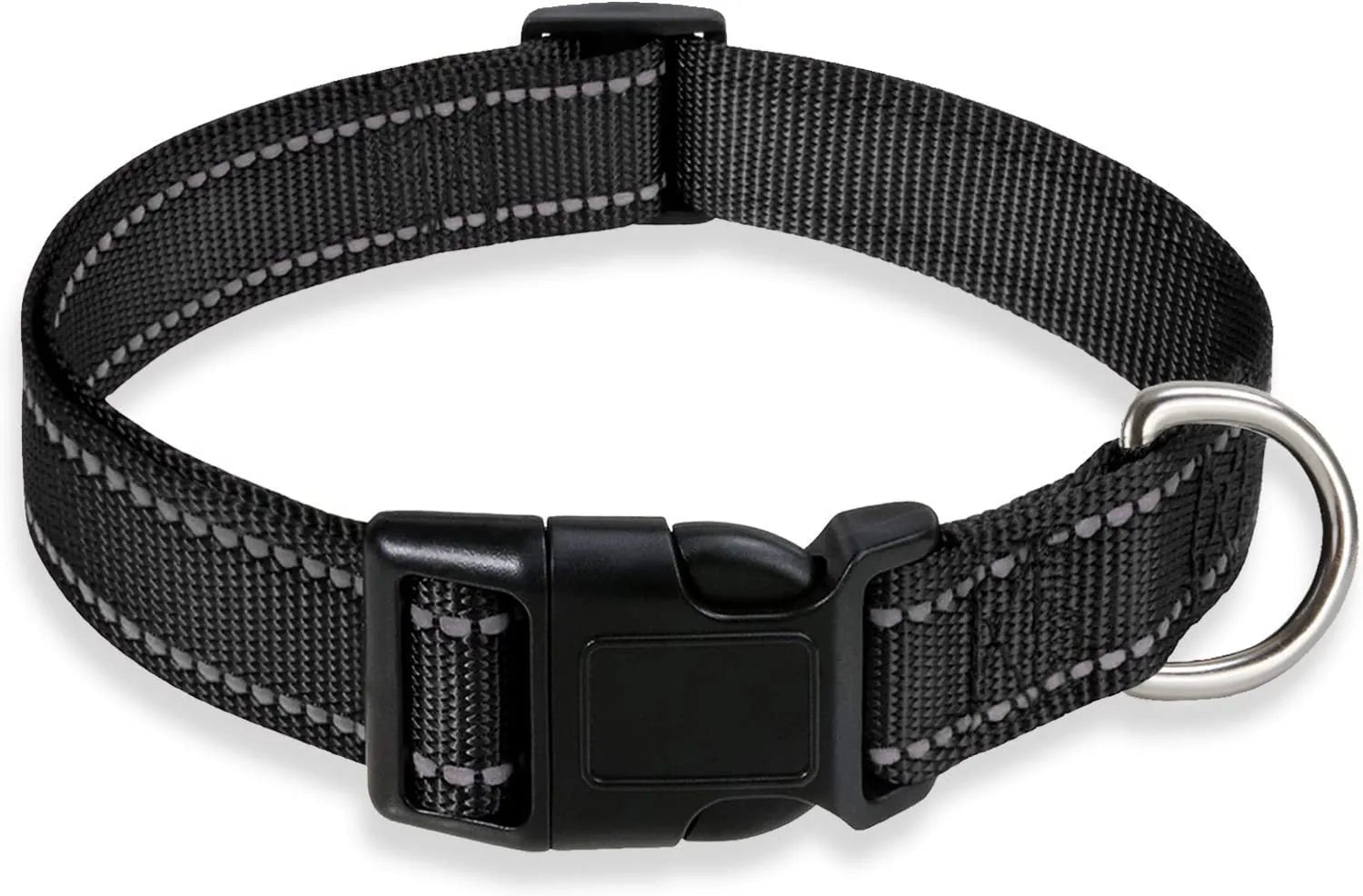 Dog adjustable chest strap dog collar in nylon, available in multiple colours and sizes from XS to XL
