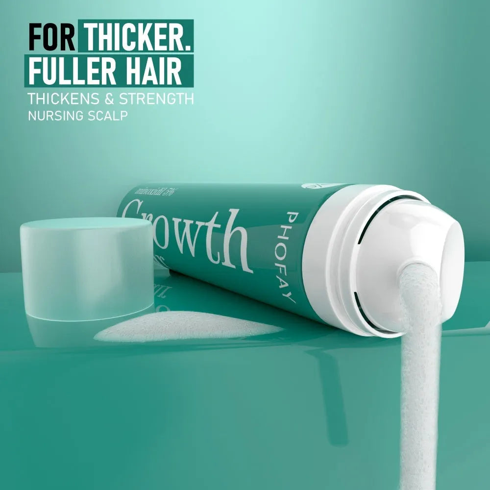 CH004 Minoxidil Anti-Hair Loss Mousse for scalp hair regrowth, non-greasy foam format