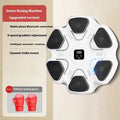 Smart music boxing machine wall target with electronic reaction system and 6-digit music focus