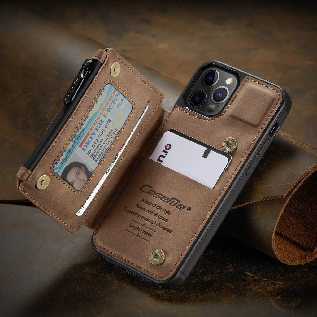 Anti-theft brush mobile phone holster back cover in black for iPhone and Samsung S21 Plus
