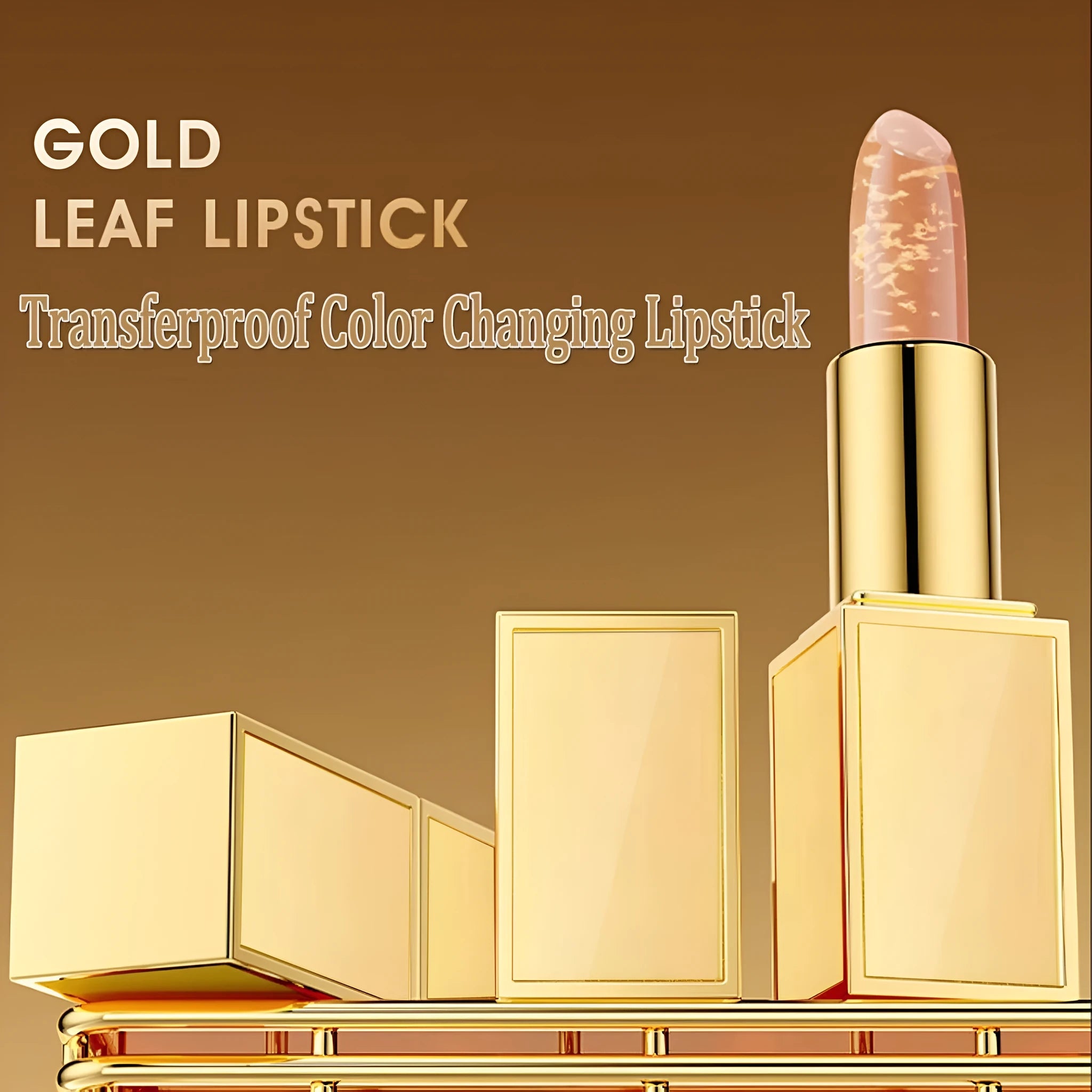 Gilding Temperature Change Lip Balm 3.5g transparent stick with colour-change moisturising formula