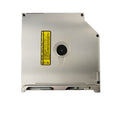 Silver internal SATA optical drive for MacBook Pro 13 laptop, model UJ8A8.