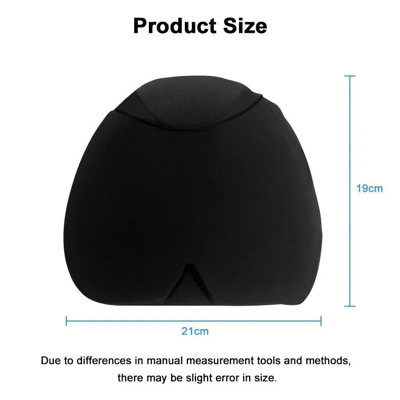 Fully enclosed cold compress cap in polyester material available in black, dark blue and pink colours