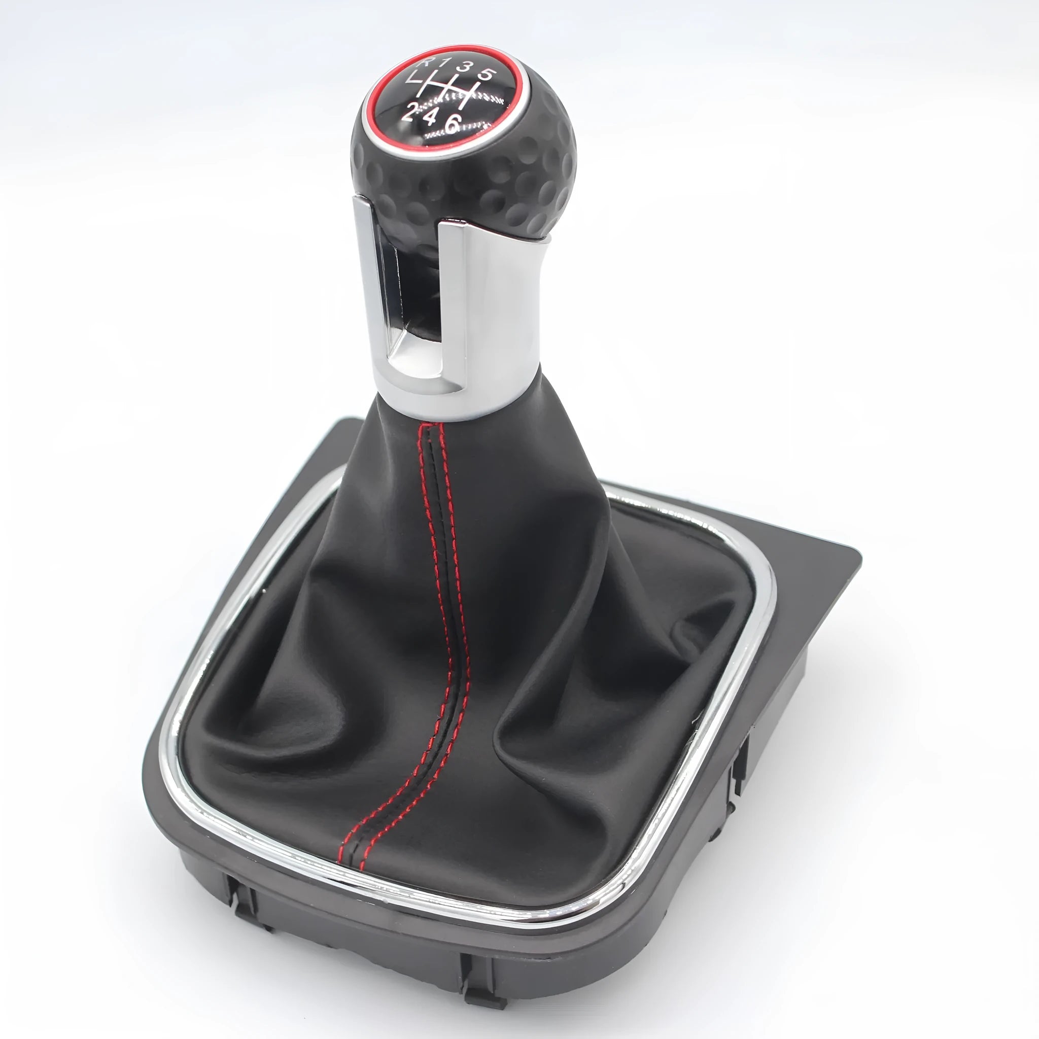 High-quality leather gear lever handball dust boot replacement for manual Volkswagen Golf 5, 6, and 7 models