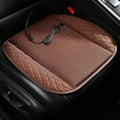 USB ventilated car seat cushion with suede material measuring 48 by 46 centimetres