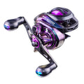 Colourful BM2000 water drop shaped fishing reel with a strong magnetic brake system.