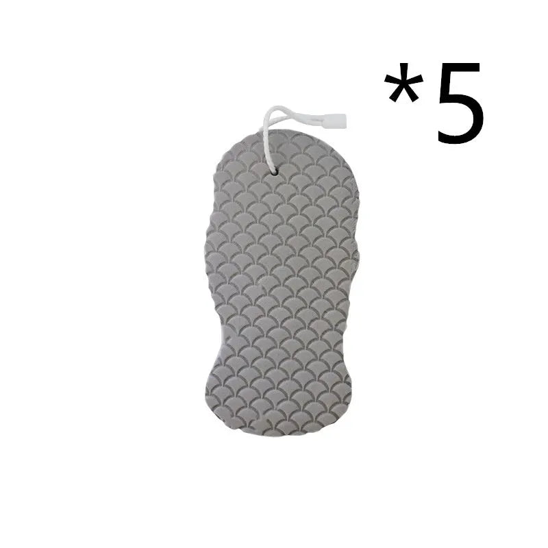 White 3D fish scale pattern bath sponge ball for gentle body exfoliation in the shower