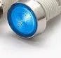 10mm stainless steel edge indicator light with wire flat end metal body in multiple colours