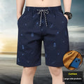 Cotton loose cropped pants in army green on a woman standing on a sandy beach, fifth-length casual sports style