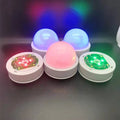 Colorful 3D shooting night light with remote control and touch switch, ABS shade, gradient colours