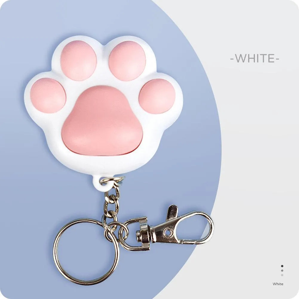 USB rechargeable infrared cat teaser toy with keychain lighting in black or pink colours