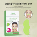 Black and green strawberry pore acne cleanser nose strips 70g unisex T-zone care box