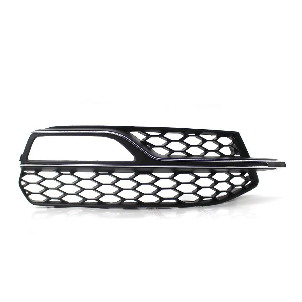 Black electroplated ABS fog lamp grille for Audi A3 Sport S3 2013-2016 front bumper