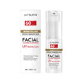 30g tube of lightweight facial sunscreen cream with hyaluronic acid