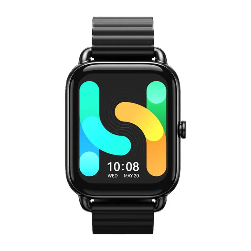 S4PLUS LS11 smart sports watch with AMOLED display in black, champagne, or silver colours