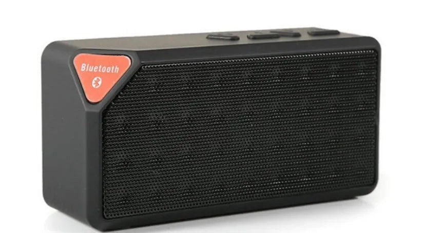 Cannon X3 Wireless Bluetooth Speaker cube in five colour options: black, blue, green, red, yellow