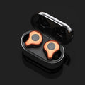 True wireless stereo in-ear Bluetooth headphones in a choice of six colours including red and silver.
