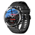 Multi functional sports smartwatch with dual cameras and GPS positioning on display