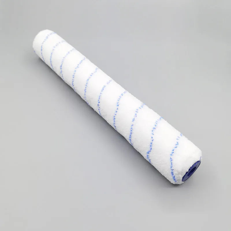 18-inch paint roller set with long, medium, and short hair brush heads and engineering plastics barrel