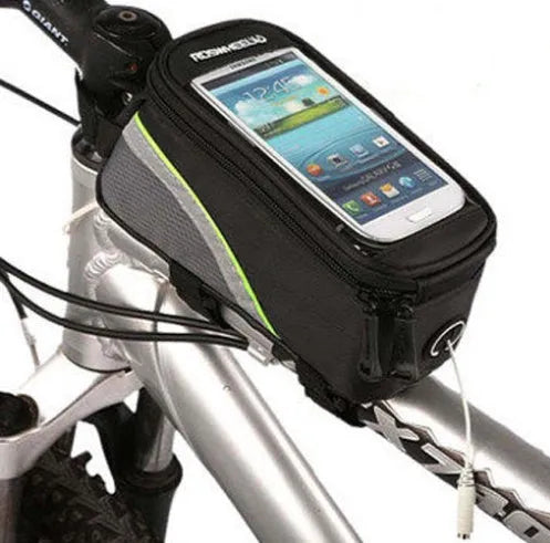 ROSWHEEL bicycle frame phone holder bag for iPhone in multiple colour options