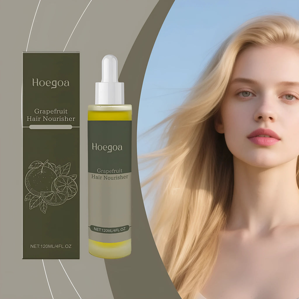 120ml bottle of grapefruit hair conditioner with ginger and rosemary oil
