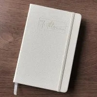 A5 kraft paper notebook with 160 lined pages, brown cover, and sewn binding