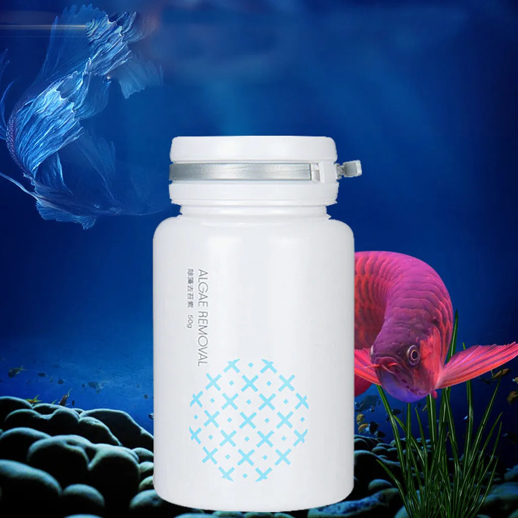 50g algaecide bottle for swimming pool and aquarium algae control treatment