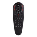 G30 wireless air mouse keyboard remote control with nano receiver on desk