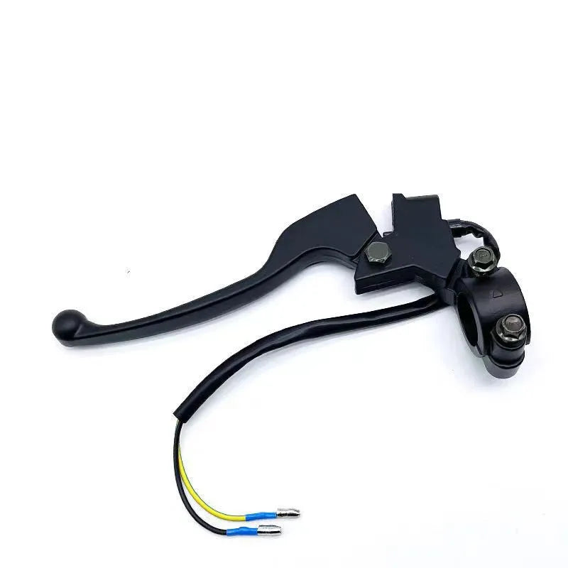 Aluminium alloy belt power off brake handle assembly with switch line, 22mm thickness